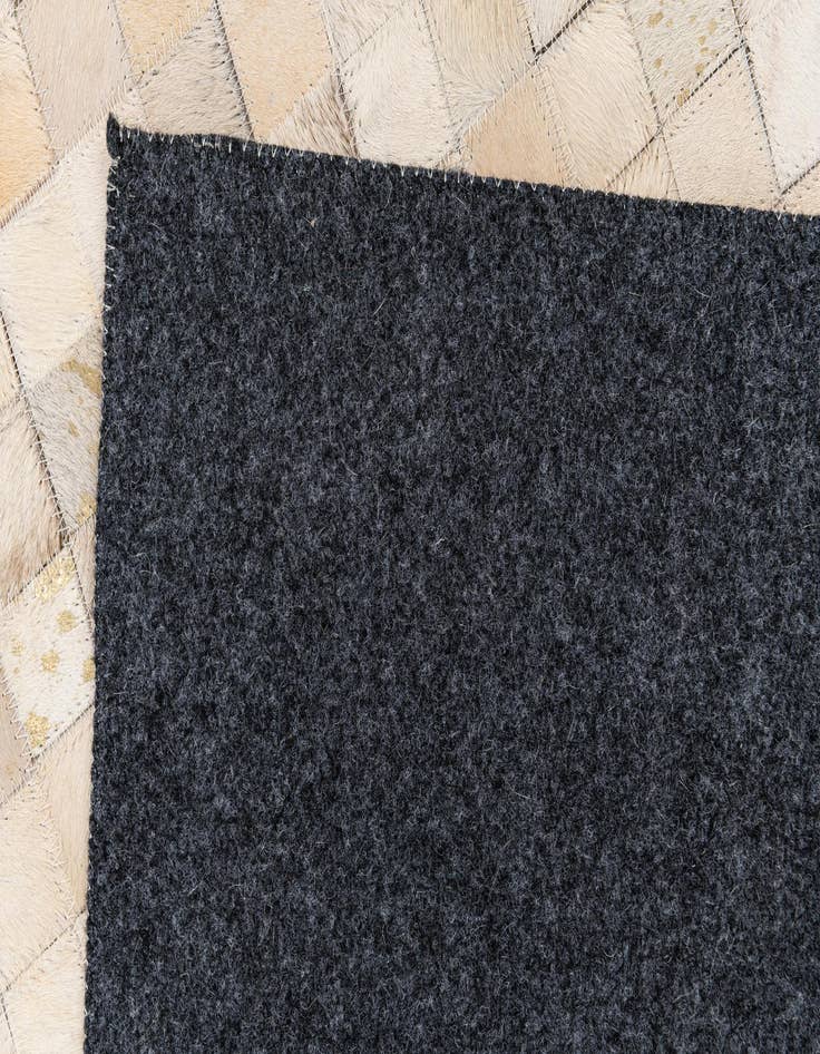 Detail image of  4' x 5' 8 Cowhide Stocks Rug