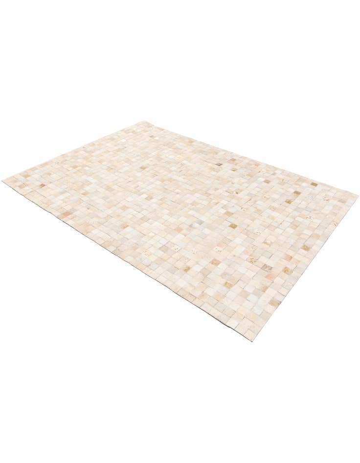 Detail image of  4' x 5' 7 Cowhide Stocks Rug