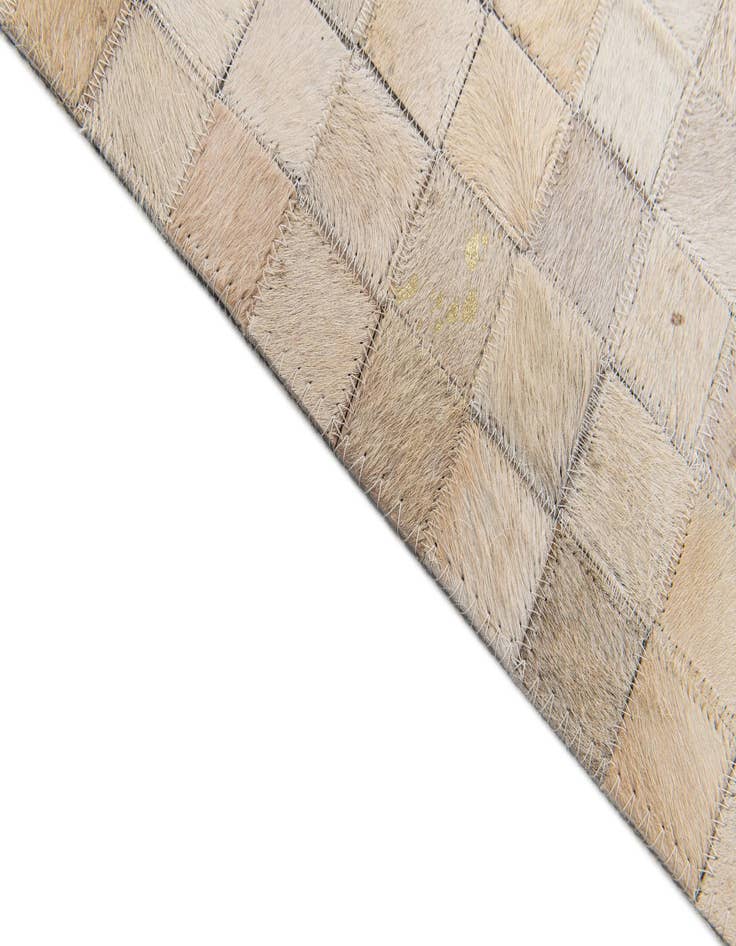 Detail image of  4' x 5' 7 Cowhide Stocks Rug