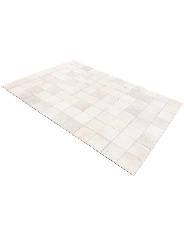 Detail image of  4' x 5' 11 Cowhide Stocks Rug