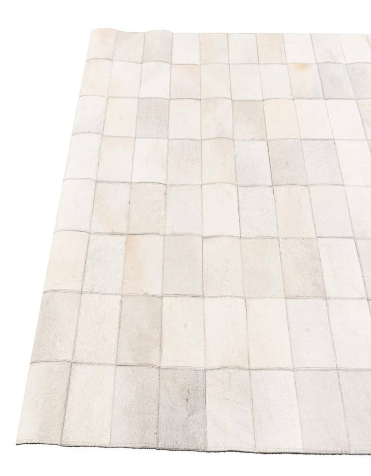 Detail image of  4' x 5' 11 Cowhide Stocks Rug