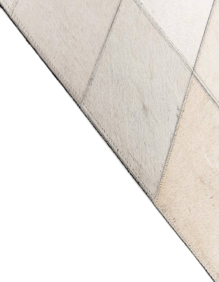 Detail image of  4' x 5' 11 Cowhide Stocks Rug