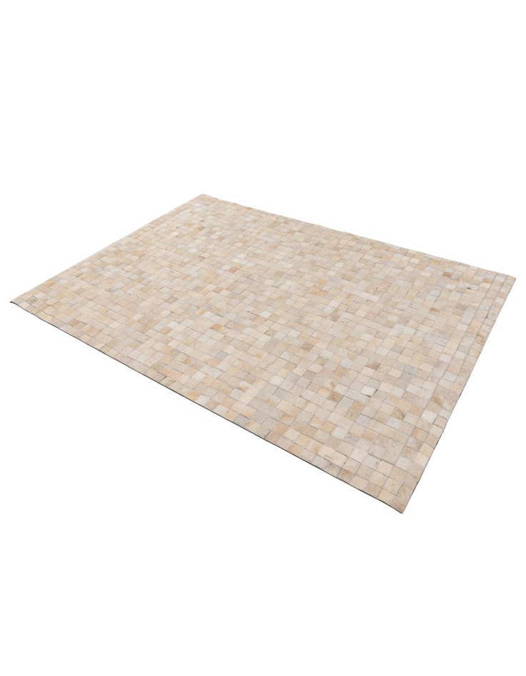 Detail image of  4' x 5' 8 Cowhide Stocks Rug