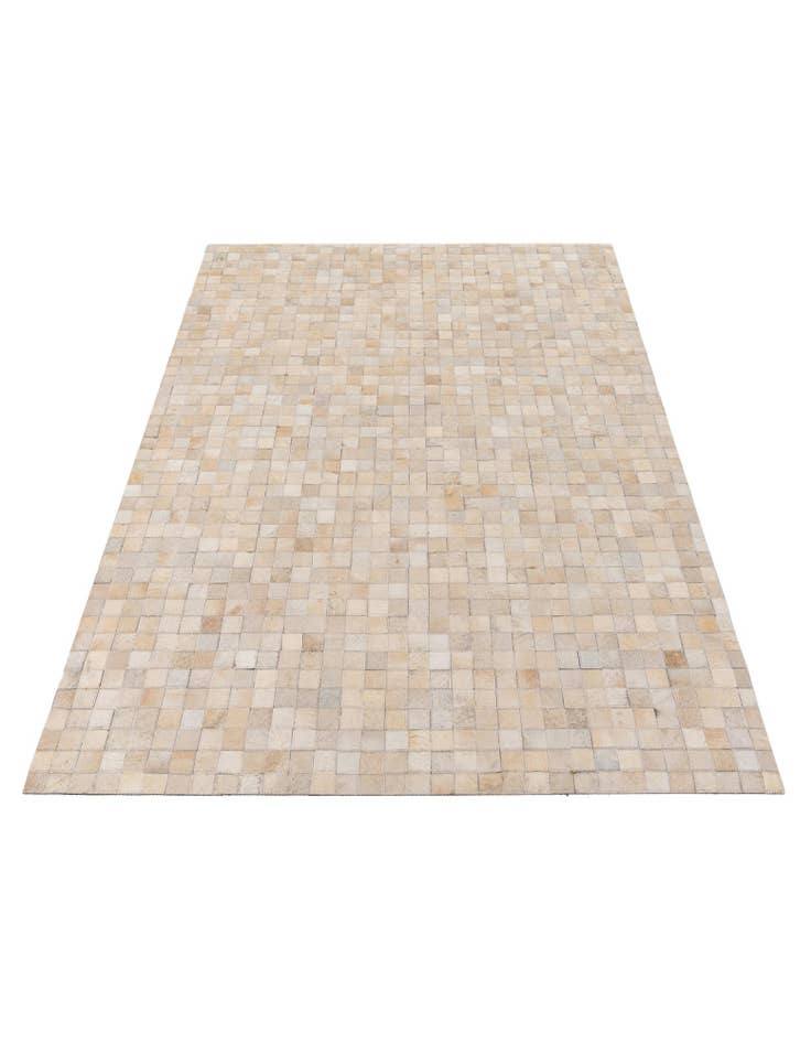 Detail image of  4' x 5' 8 Cowhide Stocks Rug