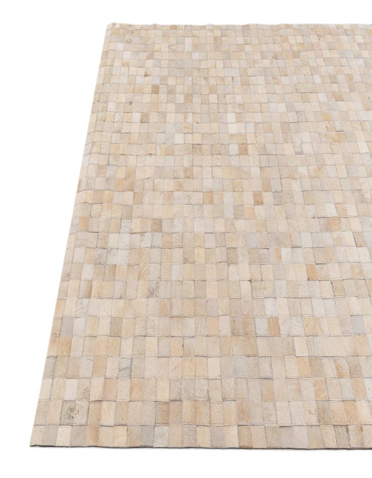 Detail image of  4' x 5' 8 Cowhide Stocks Rug