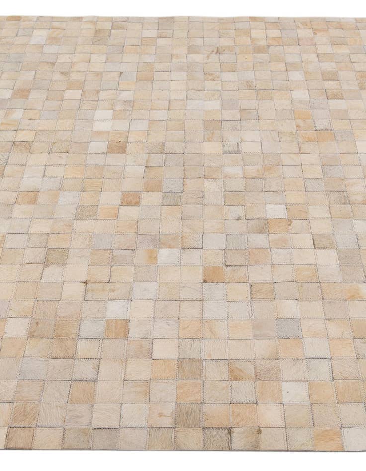 Detail image of  4' x 5' 8 Cowhide Stocks Rug