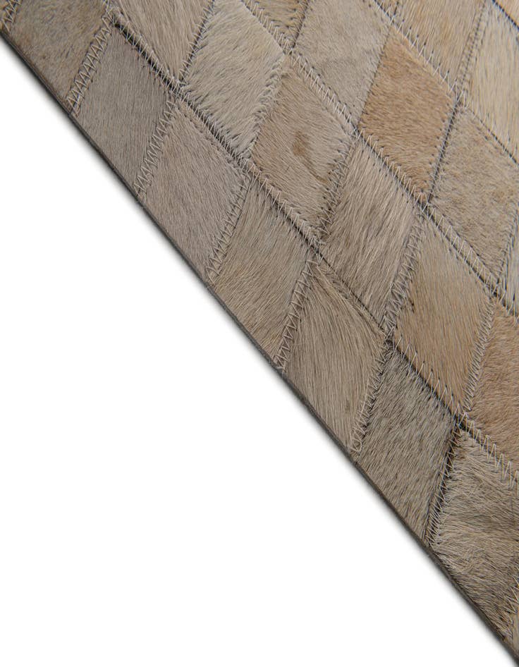Detail image of  4' x 5' 8 Cowhide Stocks Rug