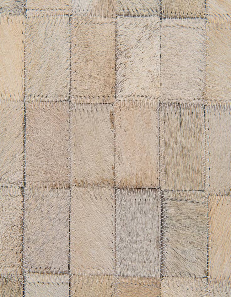 Detail image of  4' x 5' 8 Cowhide Stocks Rug