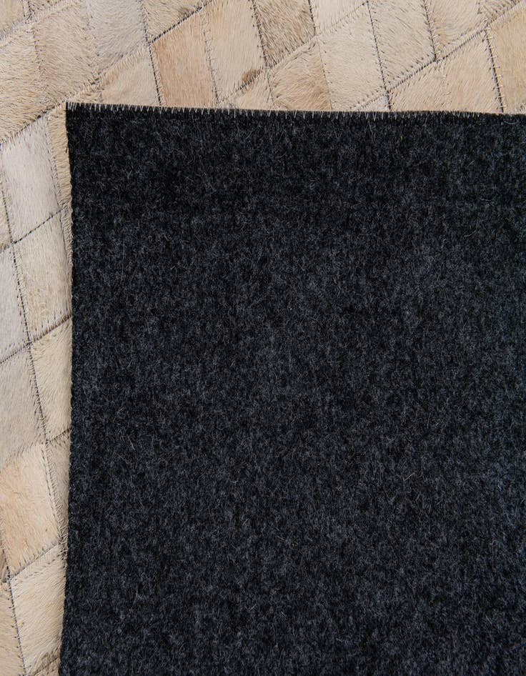 Detail image of  4' x 5' 8 Cowhide Stocks Rug