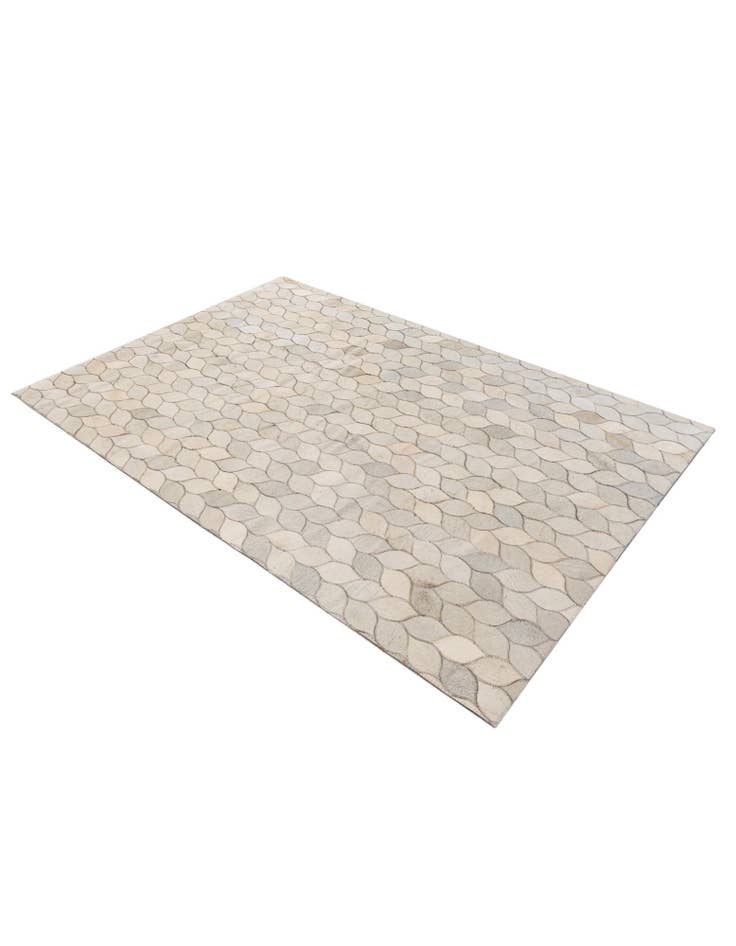 Detail image of  4' 1 x 6' Cowhide Stocks Rug