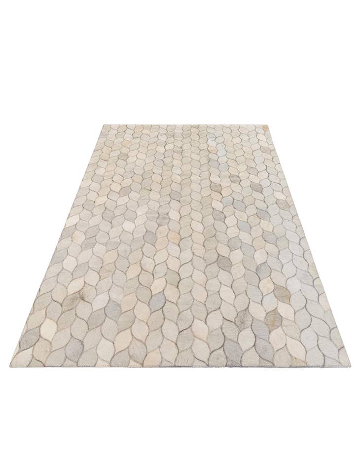 Detail image of  4' 1 x 6' Cowhide Stocks Rug