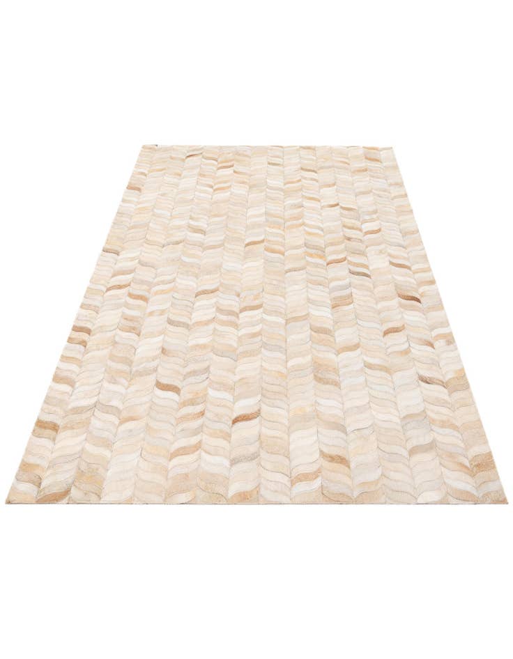 Detail image of  4' x 5' 11 Cowhide Stocks Rug