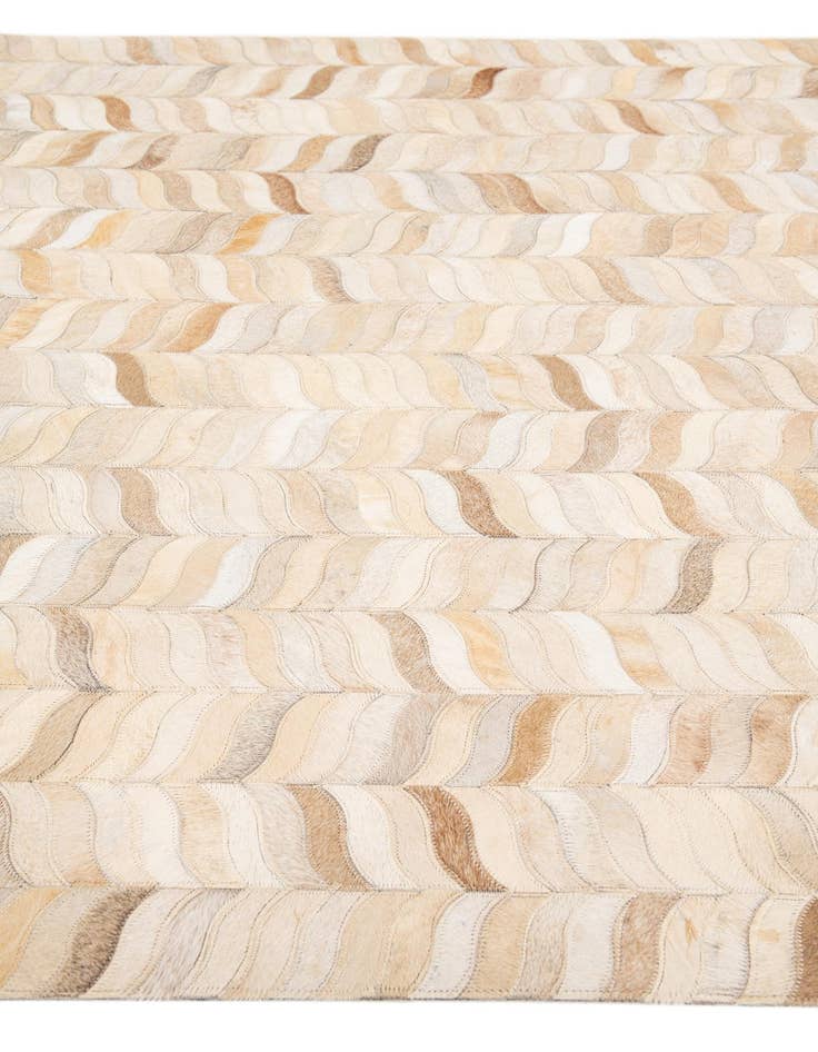 Detail image of  4' x 5' 11 Cowhide Stocks Rug