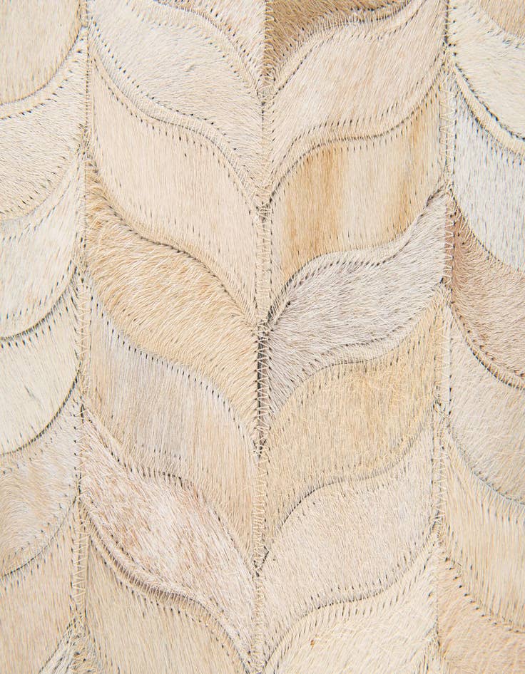 Detail image of  4' x 5' 11 Cowhide Stocks Rug