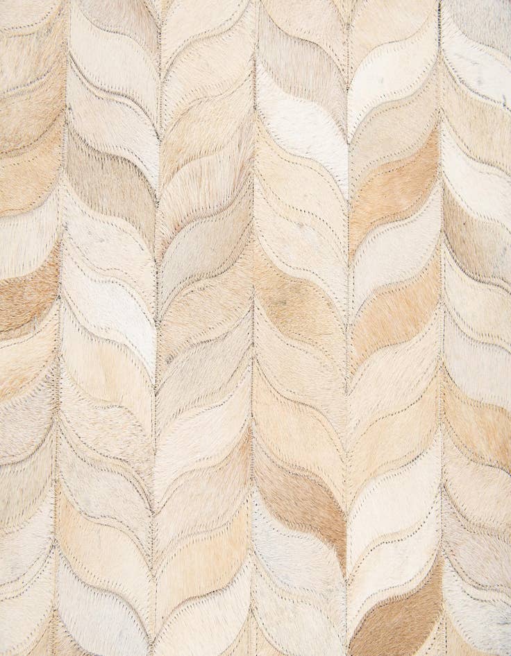 Detail image of  4' x 5' 11 Cowhide Stocks Rug