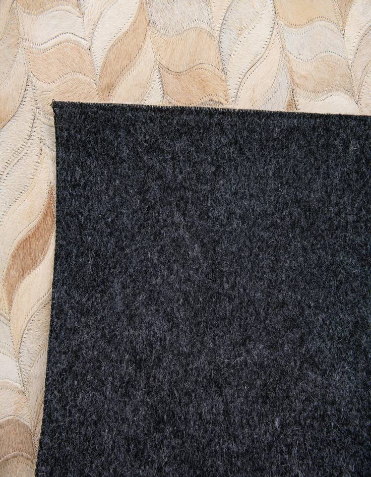 Detail image of  4' x 5' 11 Cowhide Stocks Rug