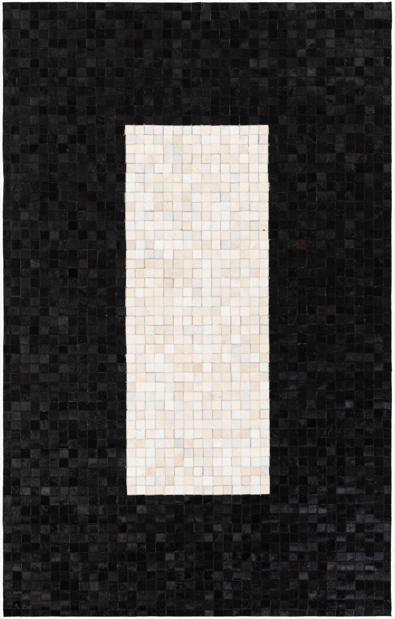  5' 2 x 8' 1 Cowhide Stocks Rug