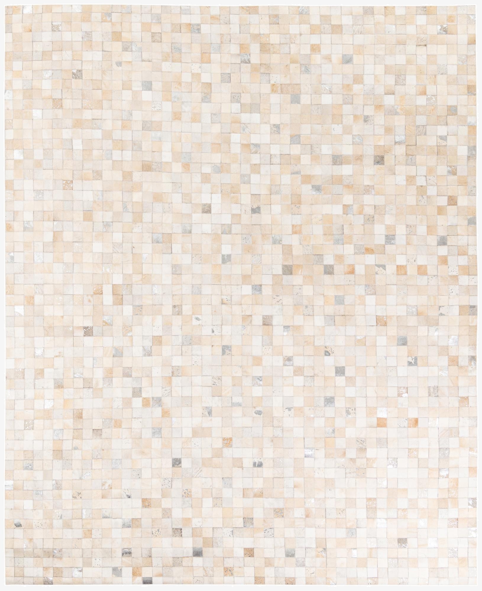  8' 1 x 9' 10 Cowhide Stocks Rug