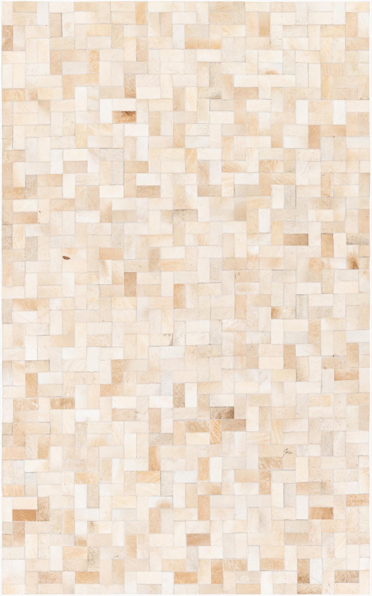  5' x 7' 11 Cowhide Stocks Rug