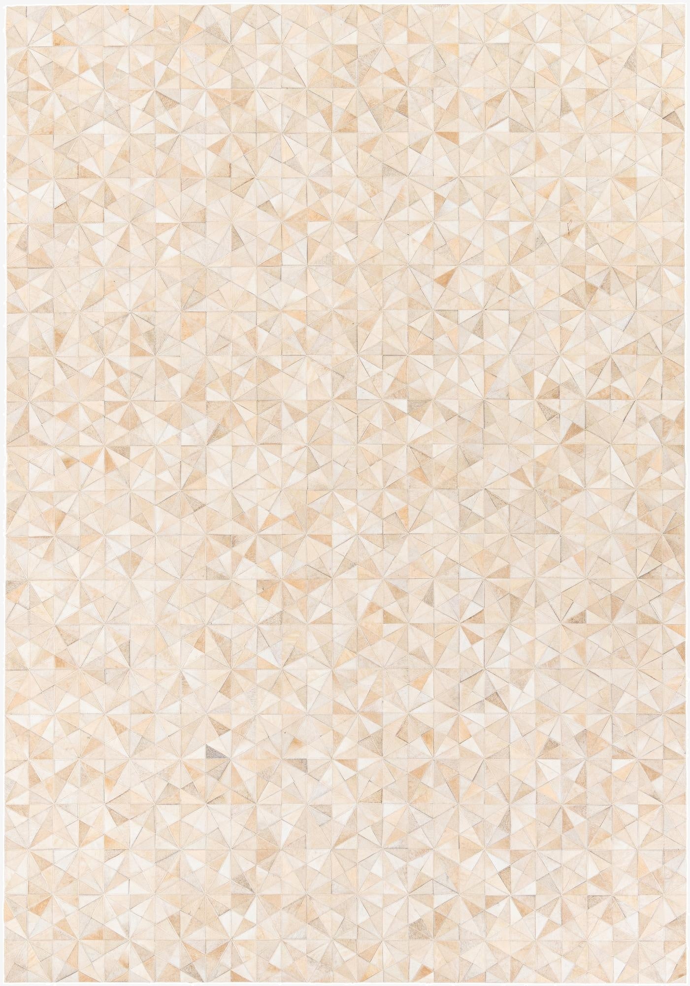  6' 8 x 9' 8 Cowhide Stocks Rug