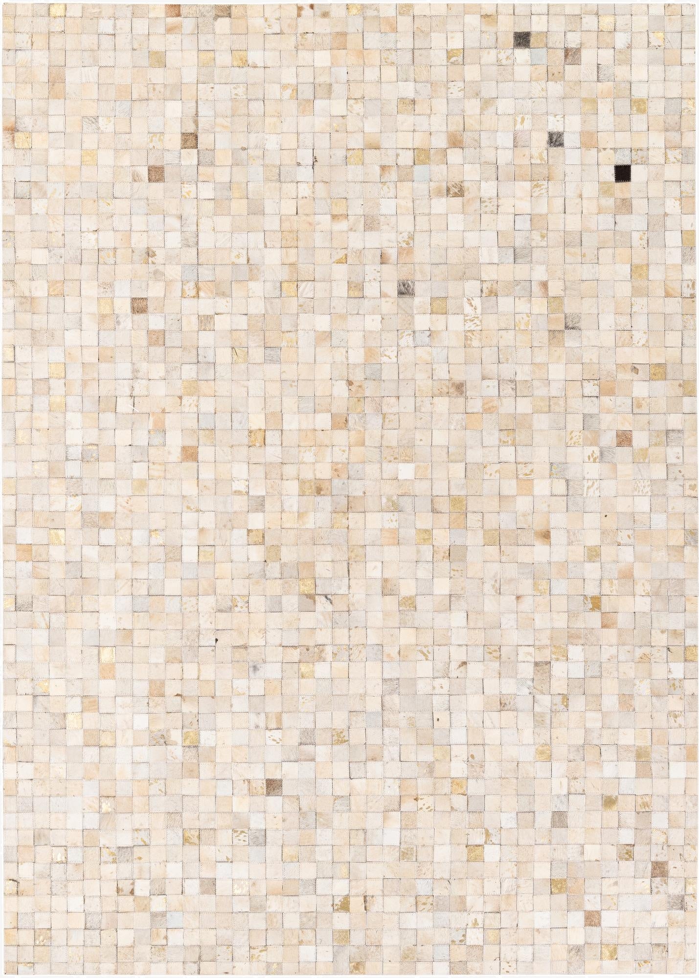  5' 4 x 7' 5 Cowhide Stocks Rug