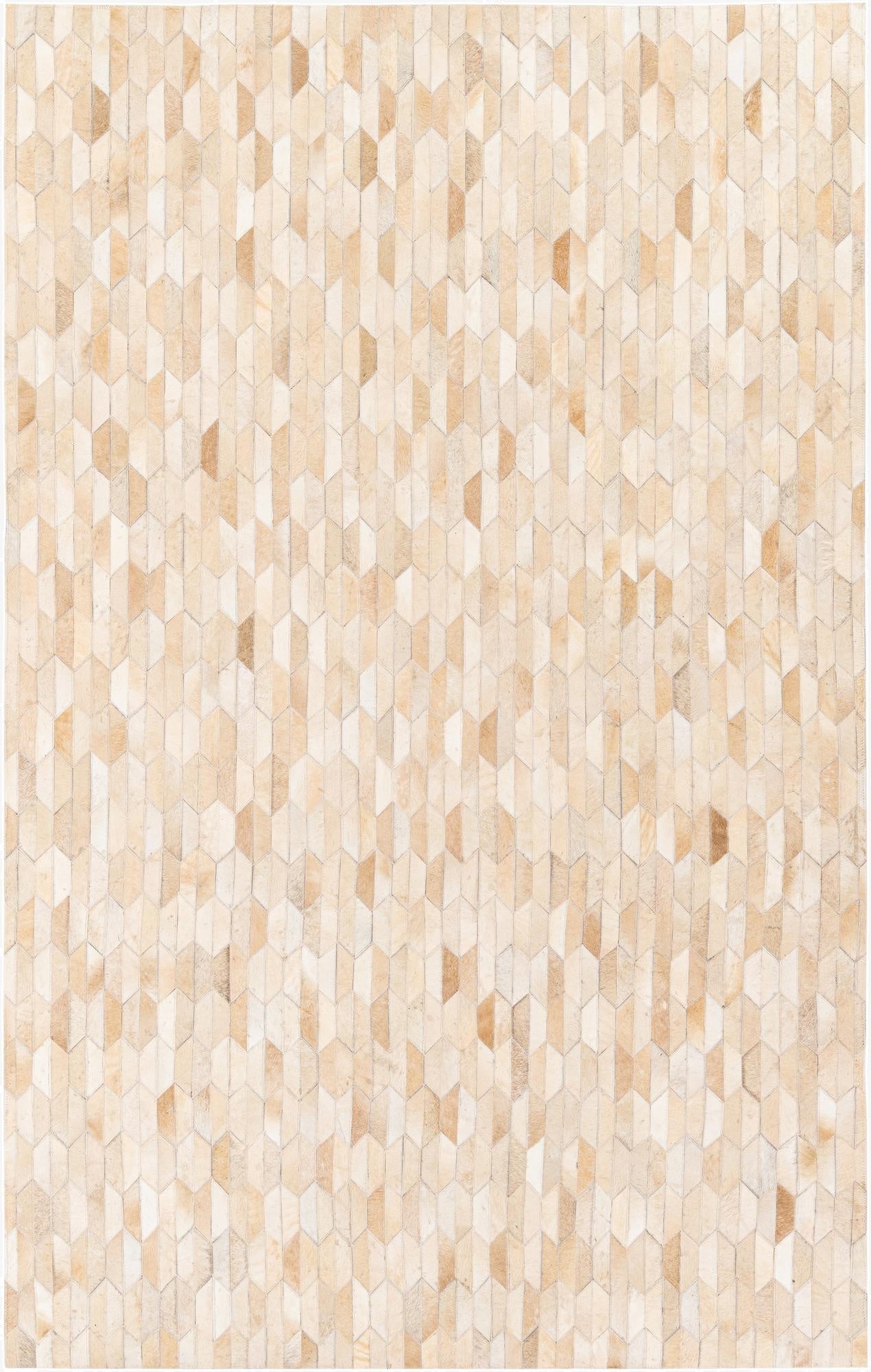  5' x 8' Cowhide Stocks Rug