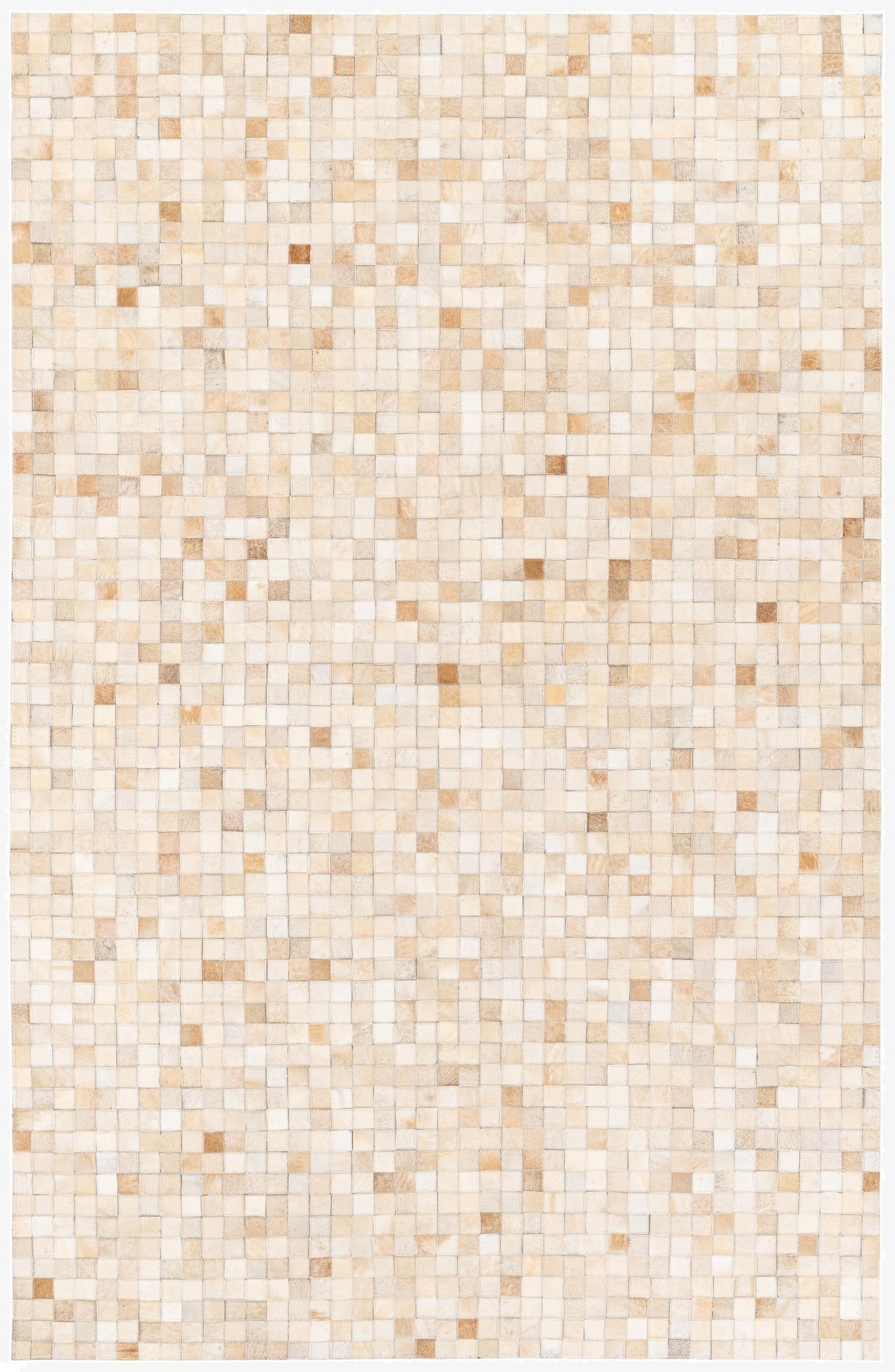  5' 2 x 8' Cowhide Stocks Rug