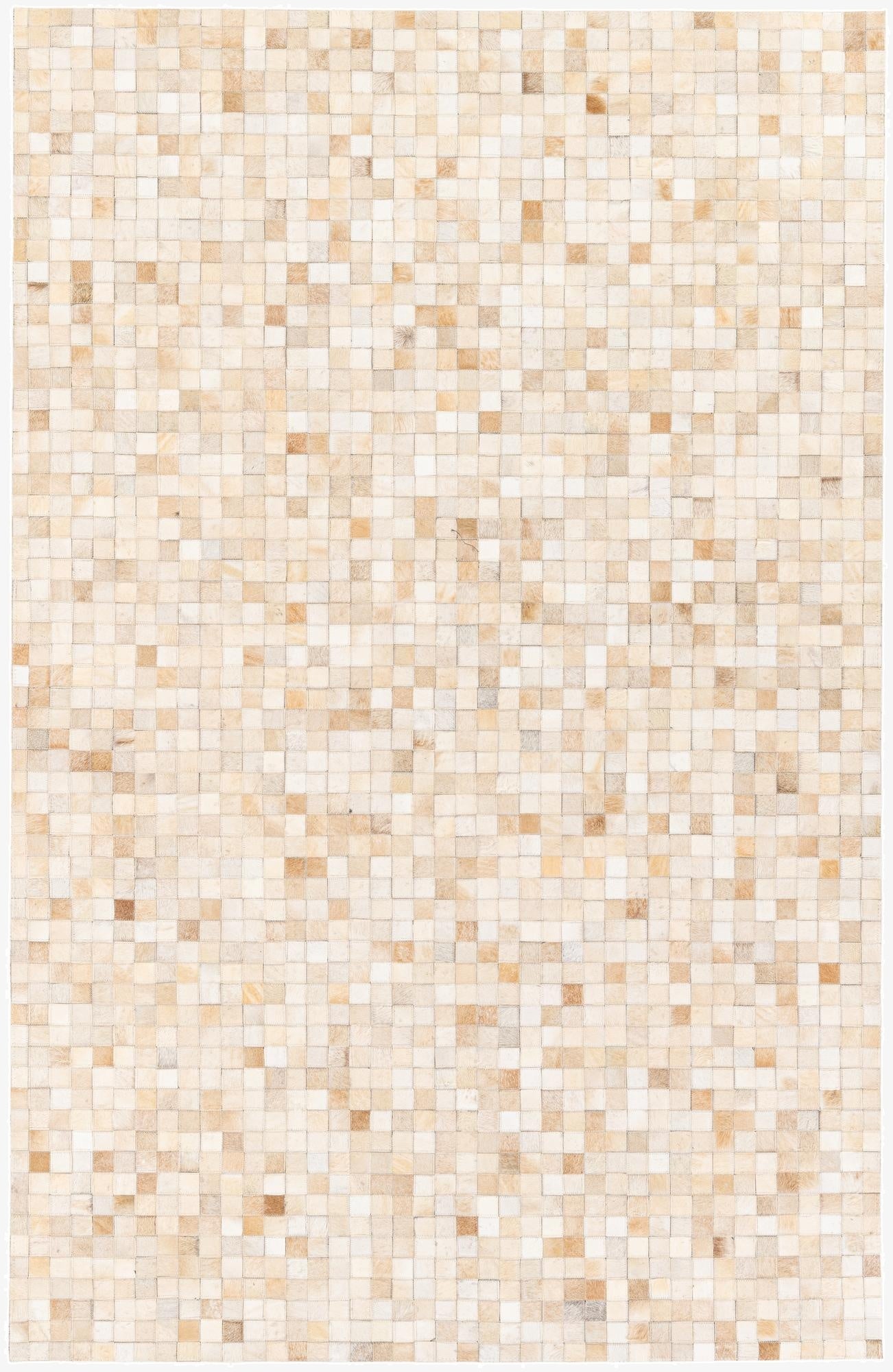  5' 2 x 7' 11 Cowhide Stocks Rug