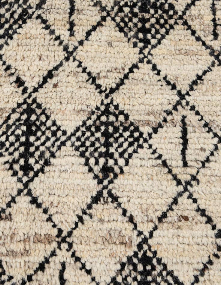 Detail image of  6' 9 x 9' 9  Hand Knotted Darya Wool Rug