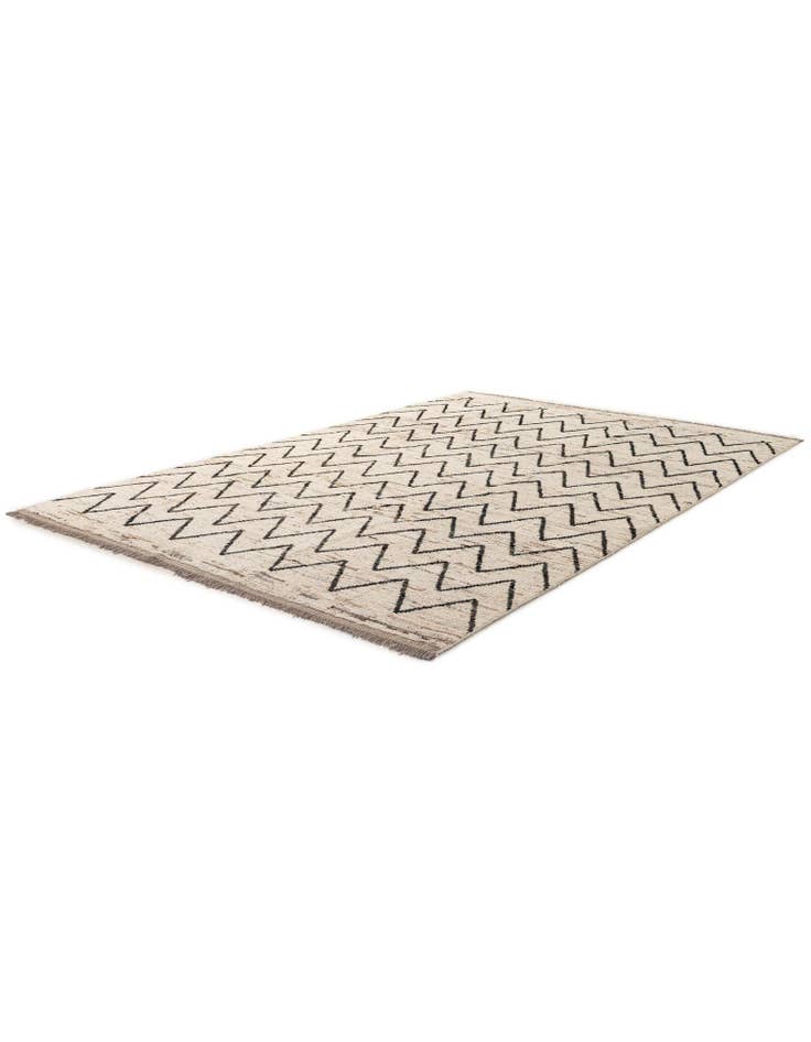 Detail image of  6' 8 x 9' 11  Hand Knotted Darya Wool Rug