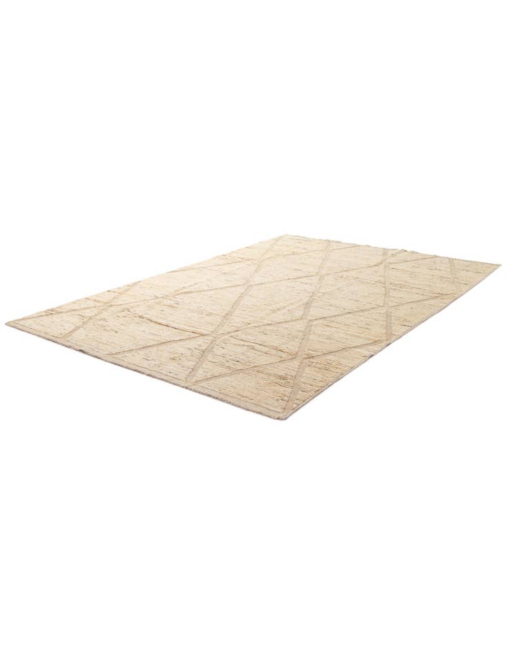 Detail image of  6' 10 x 10'  Hand Knotted Darya Wool Rug