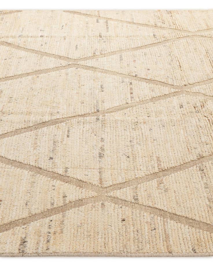 Detail image of  6' 10 x 10'  Hand Knotted Darya Wool Rug