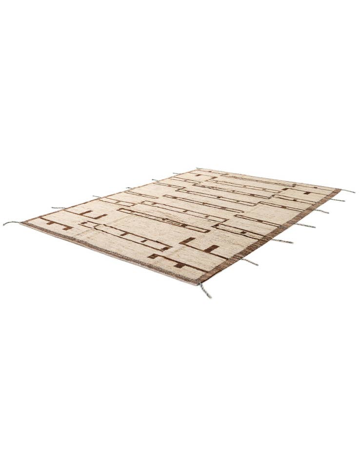 Detail image of  7' x 9' 11  Hand Knotted Darya Wool Rug