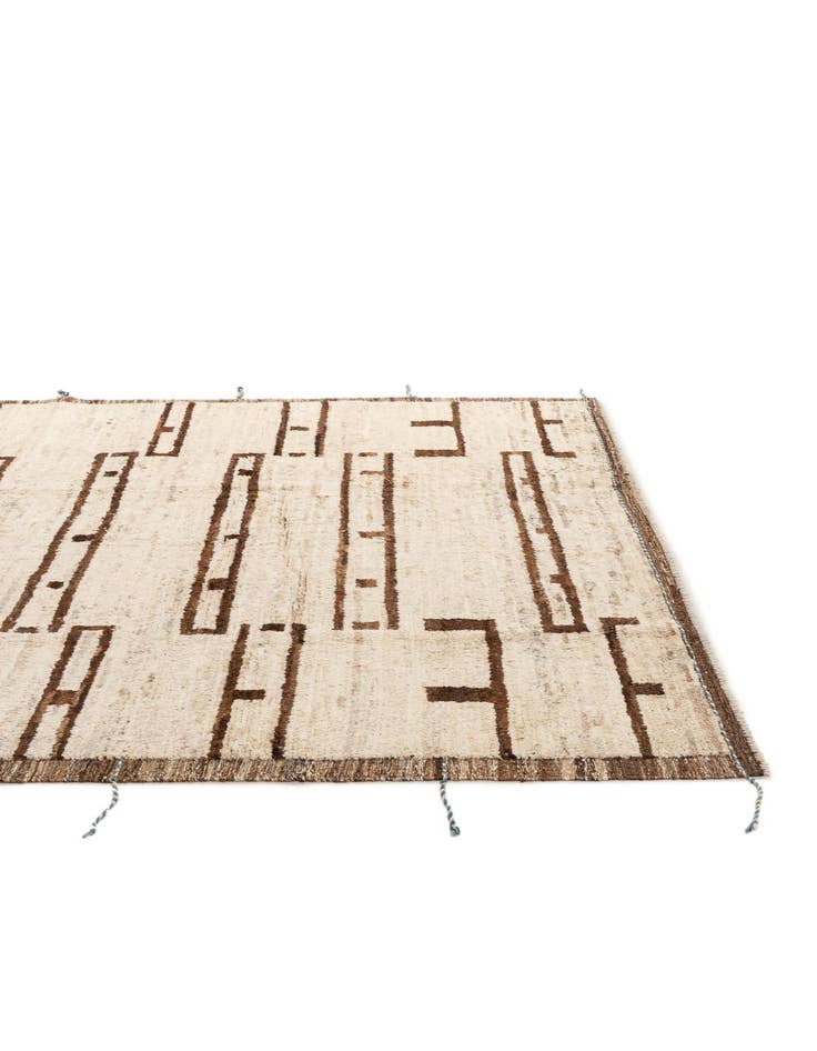 Detail image of  7' x 9' 11  Hand Knotted Darya Wool Rug