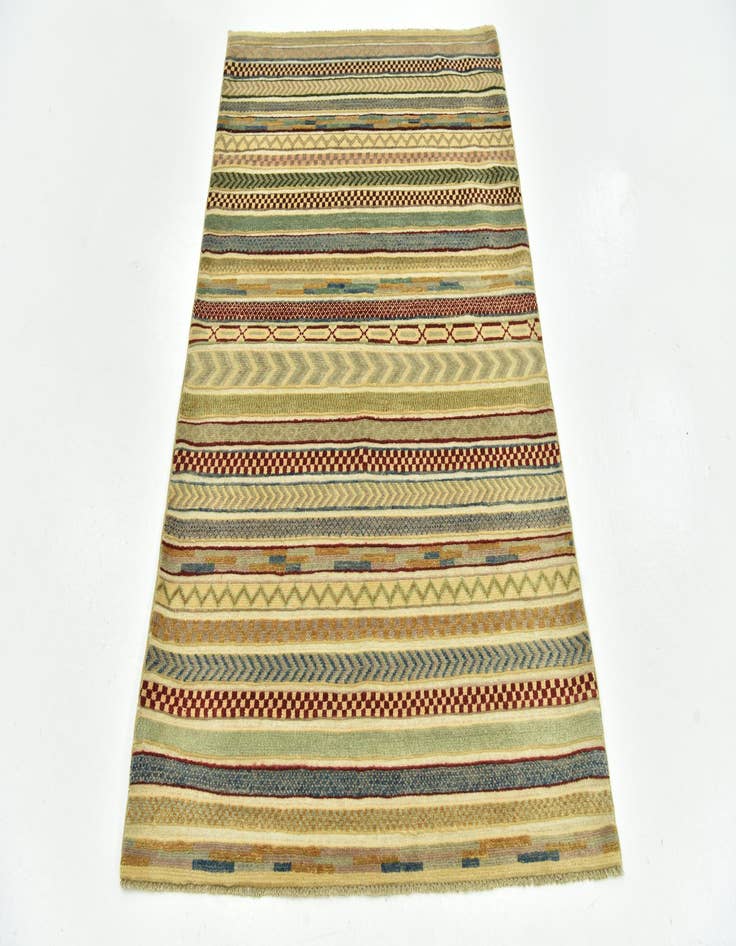 Detail image of  3' 6 x 5' 8  Hand Knotted Darya Rug