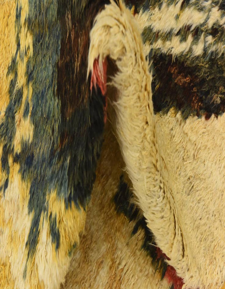 Detail image of  6' 9 x 9' 1  Hand Knotted Darya Wool Rug