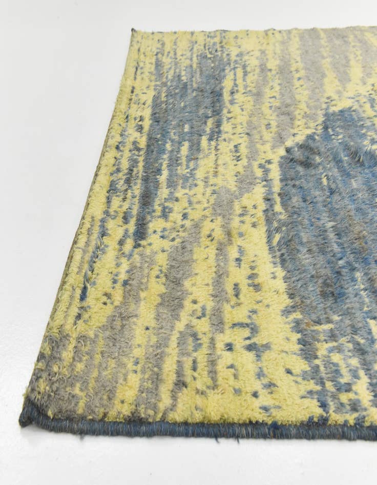 Detail image of  6' 6 x 9' 6  Hand Knotted Darya Wool Rug