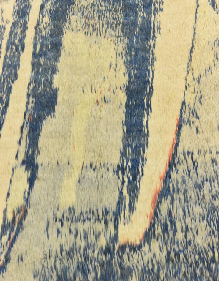 Detail image of  6' 9 x 9'  Hand Knotted Darya Wool Rug