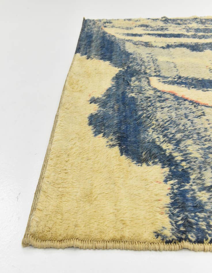 Detail image of  6' 9 x 9'  Hand Knotted Darya Wool Rug