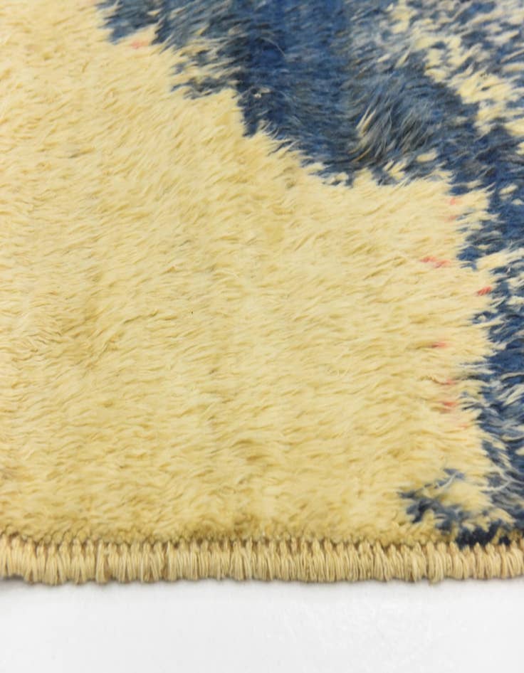 Detail image of  6' 9 x 9'  Hand Knotted Darya Wool Rug