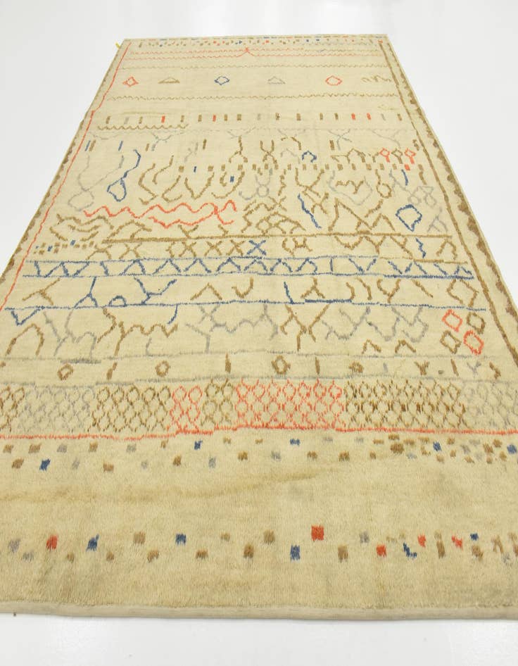 Detail image of  8' 10 x 11' 7  Hand Knotted Darya Wool Rug