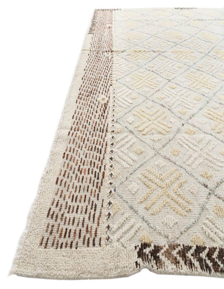 Detail image of  8' 8 x 12' 5  Hand Knotted Darya Wool Rug