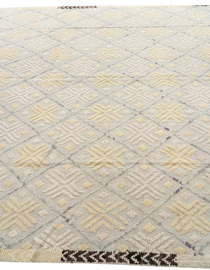 Detail image of  8' 8 x 12' 5  Hand Knotted Darya Wool Rug