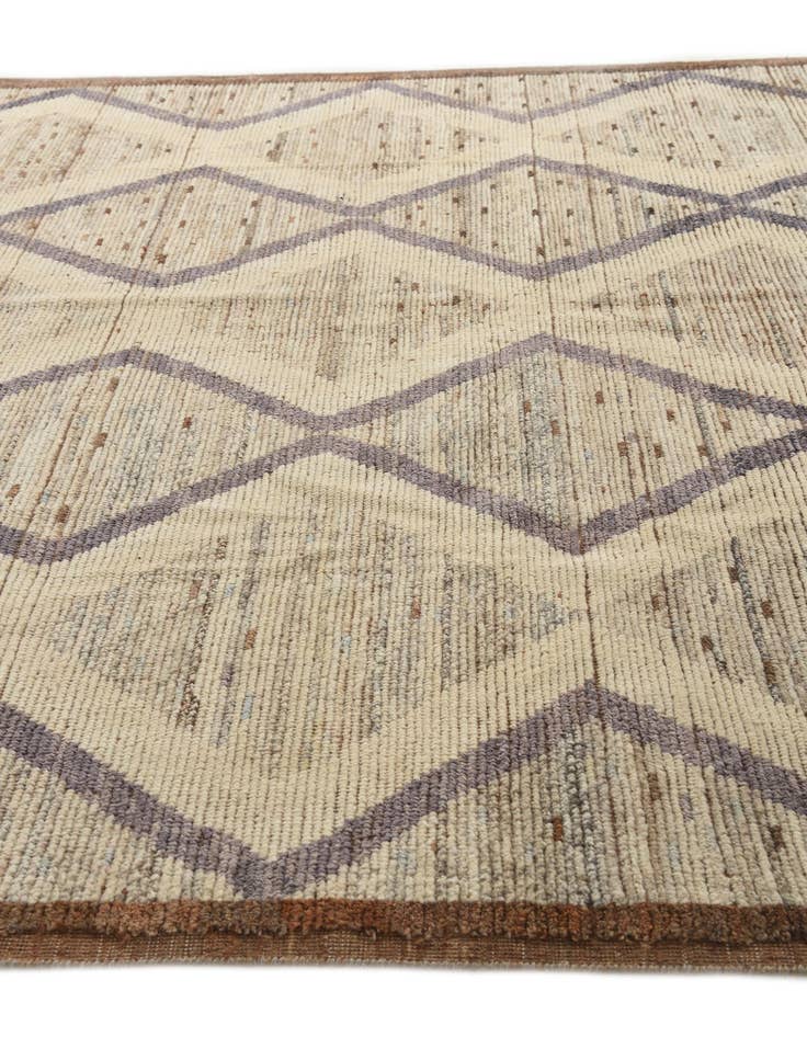 Detail image of  8' x 10' 7  Hand Knotted Darya Wool Rug