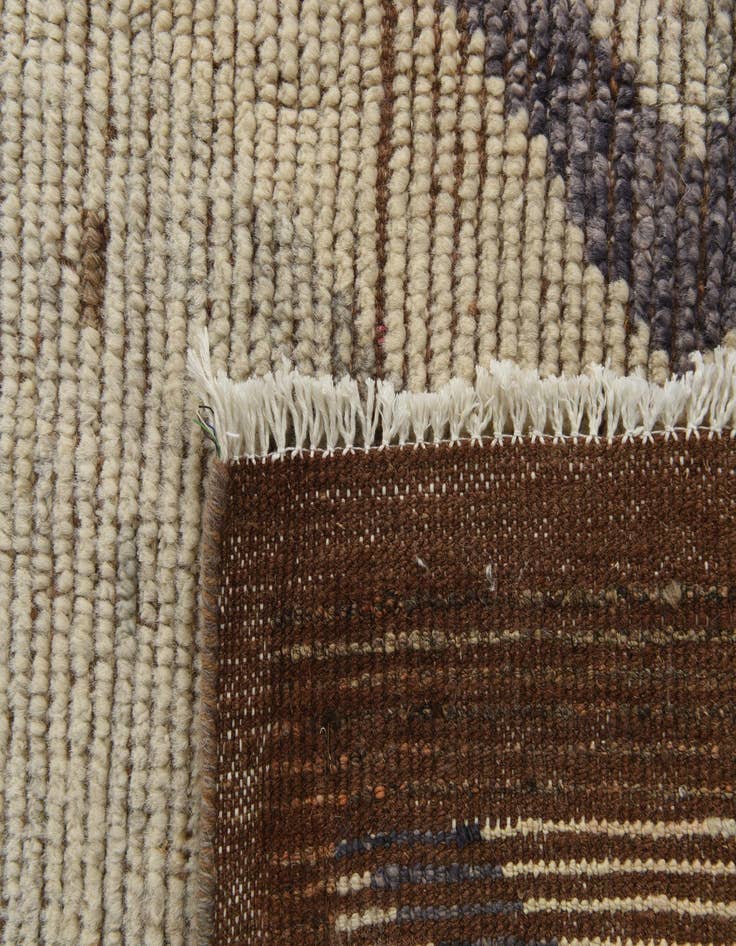 Detail image of  8' x 10' 7  Hand Knotted Darya Wool Rug
