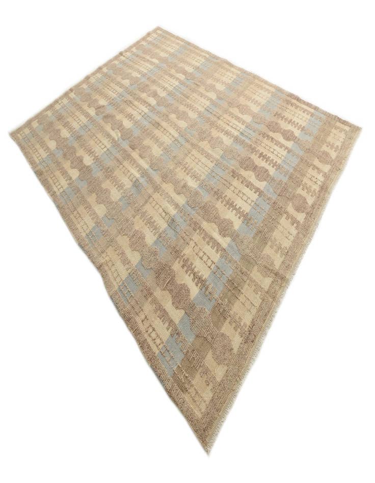 Detail image of  8' x 10' 7  Hand Knotted Darya Wool Rug