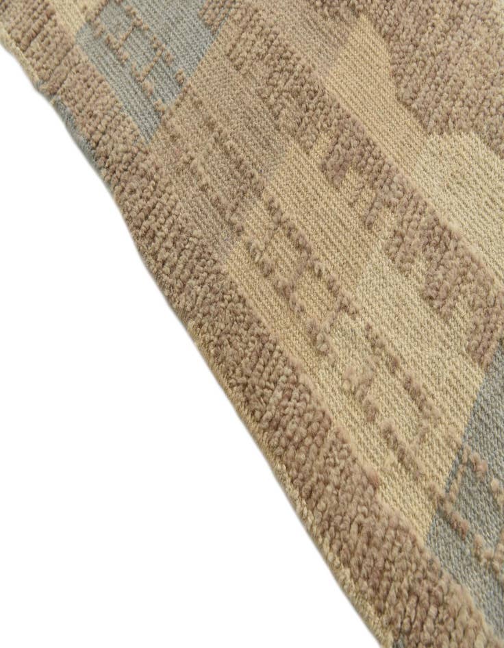 Detail image of  8' x 10' 7  Hand Knotted Darya Wool Rug