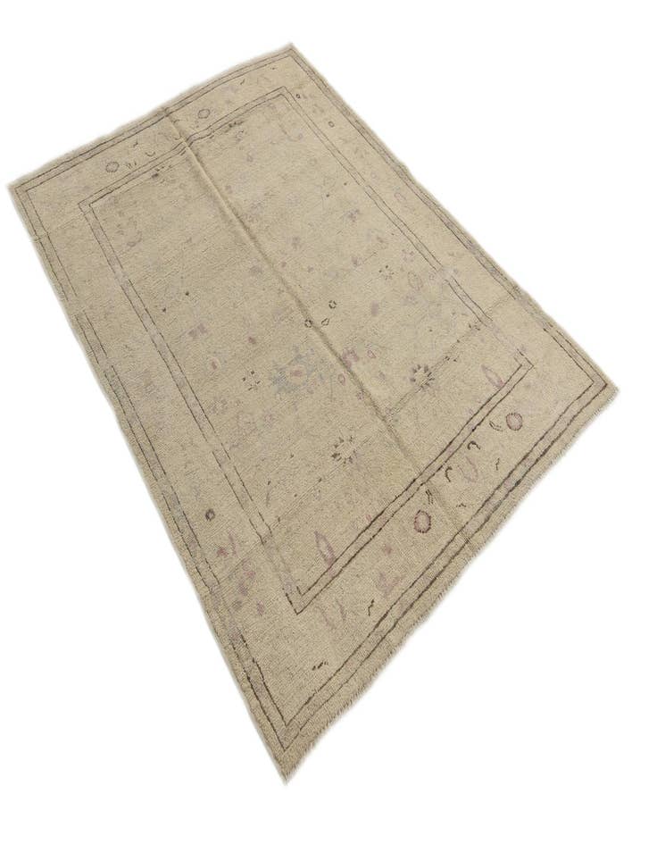 Detail image of  4' 9 x 6' 3  Hand Knotted Darya Wool Rug