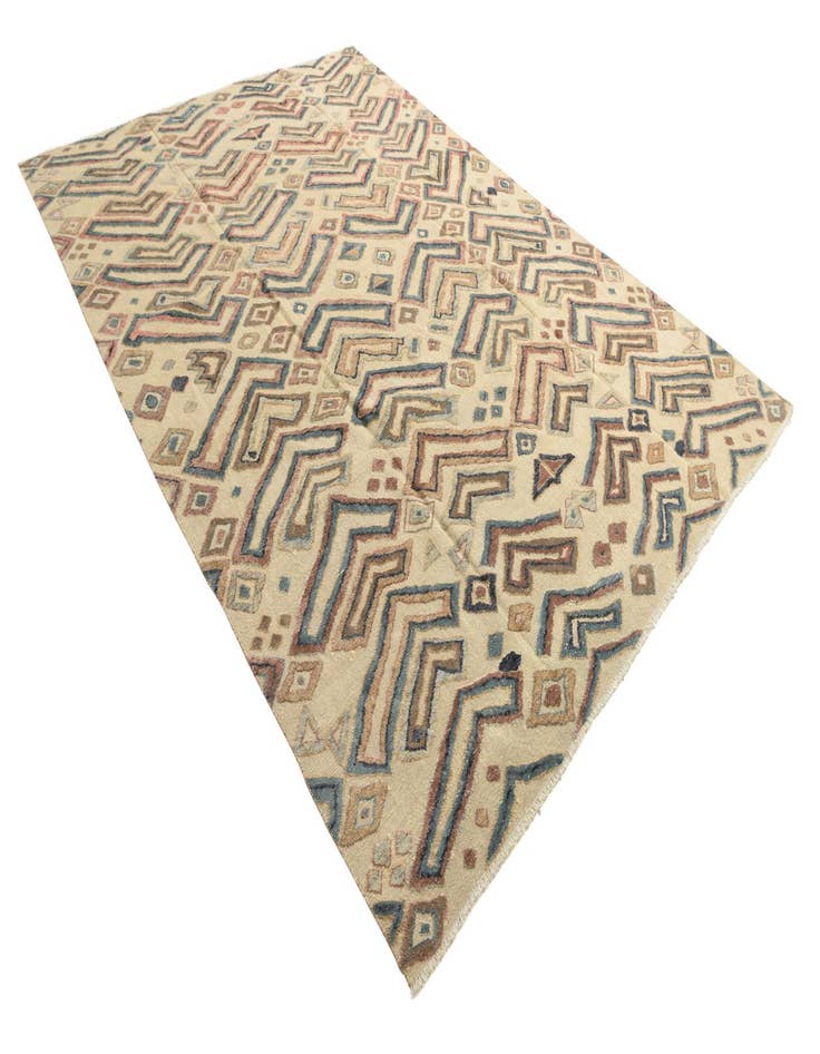 Detail image of  9' x 12' 9  Hand Knotted Darya Wool Rug