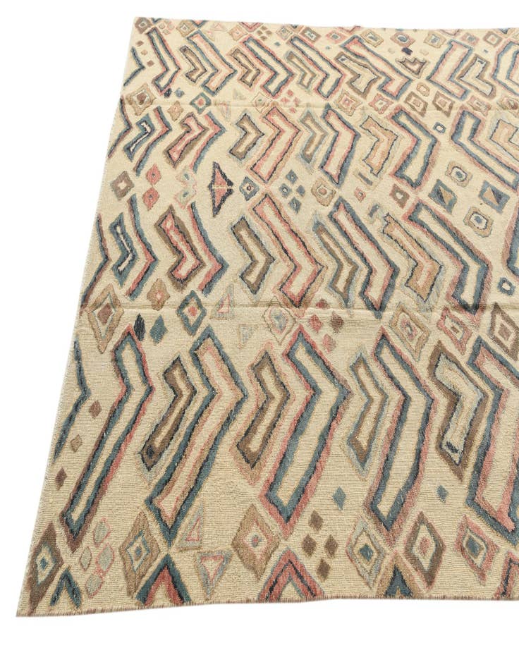 Detail image of  9' x 12' 9  Hand Knotted Darya Wool Rug